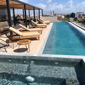 Apartamento Magnífico Estudio Con Rooftop Cerca De 5ta Avenida, Playa del Carmen